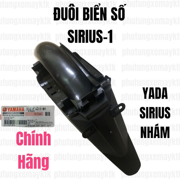 YADA-SIRIUS(06-22)-NHÁM-1 Đuôi biển số XÀI PHA ĐÈN 3S4-[Yamaha]