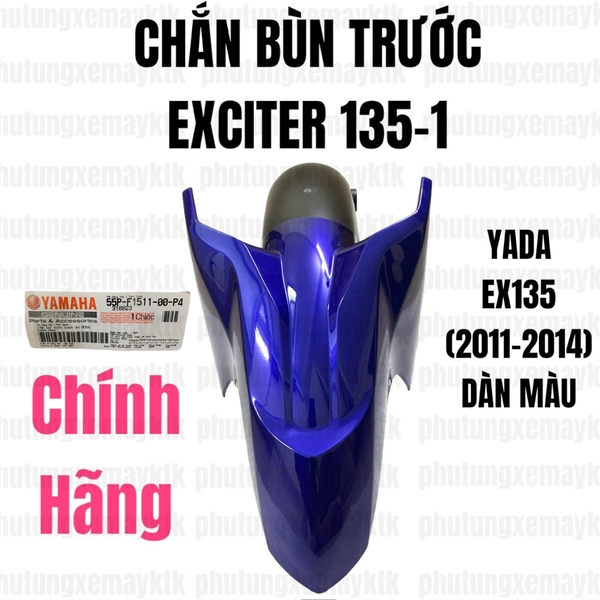 YADA-EX135(11-14)-XANH DƯƠNG-1 Chắn bùn trước-[Yamaha]