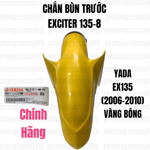 [Chính hãng Yamaha]YADA-EX135(06-10)-VÀNG BÓNG-8 Chắn bùn trước