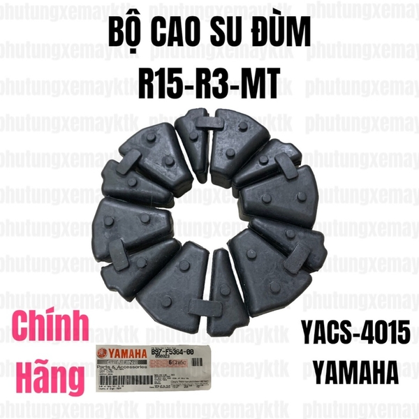 YACS-4015-Bộ 6 cao su đùm-R15-R3-MT SQ-[Yamaha]
