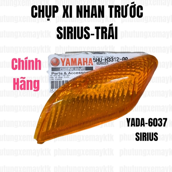 [Chính hãng Yamaha]YADA-6037-Chụp xi nhan trước Sirius-Trái