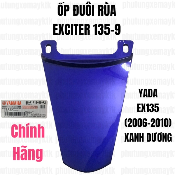 YADA-6492 EX10(06-10)-XANH DƯƠNG-9 Ốp đuôi rùa-[Yamaha]