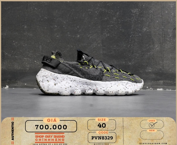 Giày 2hand Nike Space Hippie 8329
