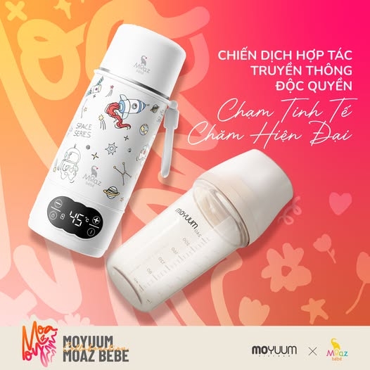 The Perfect Duo – Moyuum x Moaz Bébé: Chạm tinh tế, chăm thông minh cho hành trình lớn khôn của bé