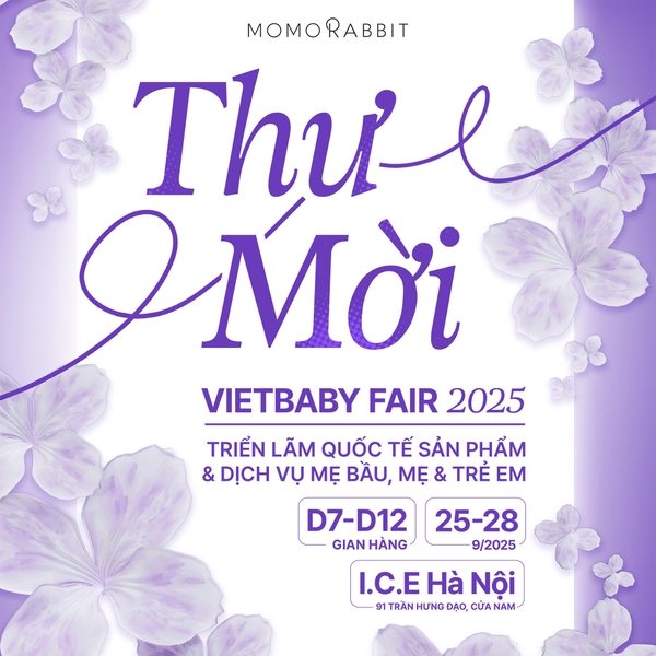 Thư mời chính thức từ Moyuum Vietnam tại Vietbaby Fair 2025