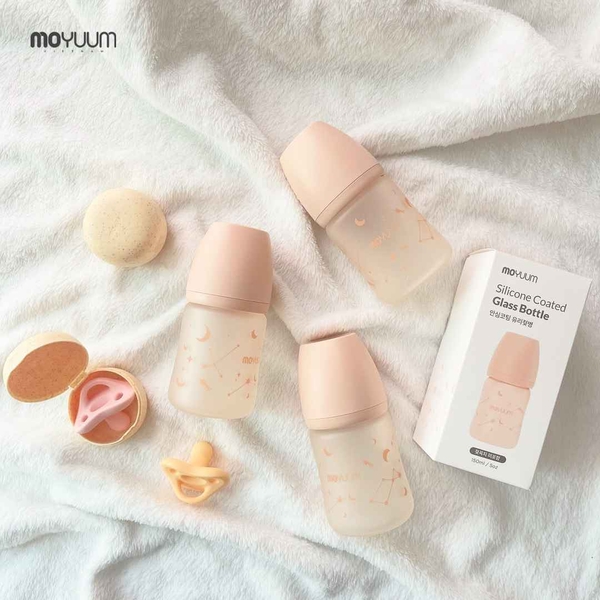 Review chi tiết bình thủy tinh Moyuum Twinkle – Có gì HOT khiến mẹ bỉm săn lùng?