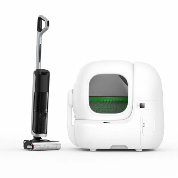 Combo máy dọn vệ sinh Purobot Max Pro 2 + Máy hút bụi lau sàn khô và ướt Dreame H14 Ultra