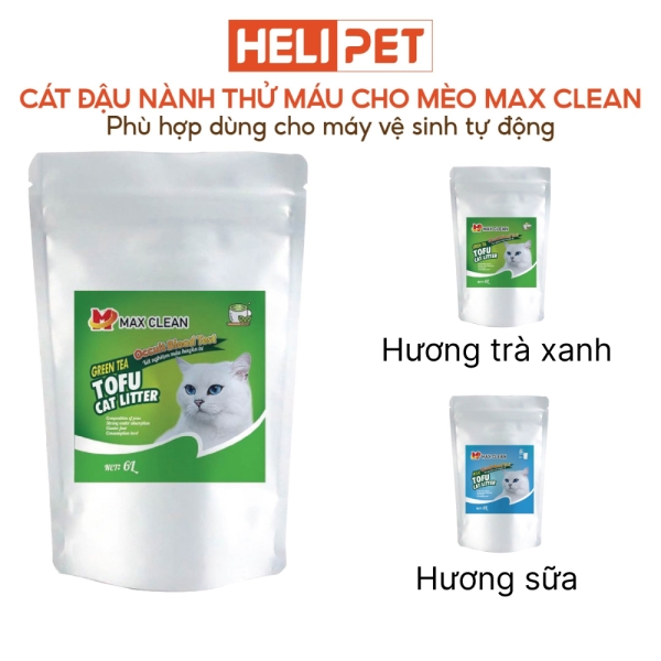 Cát đậu nành phát hiện máu Max Clean