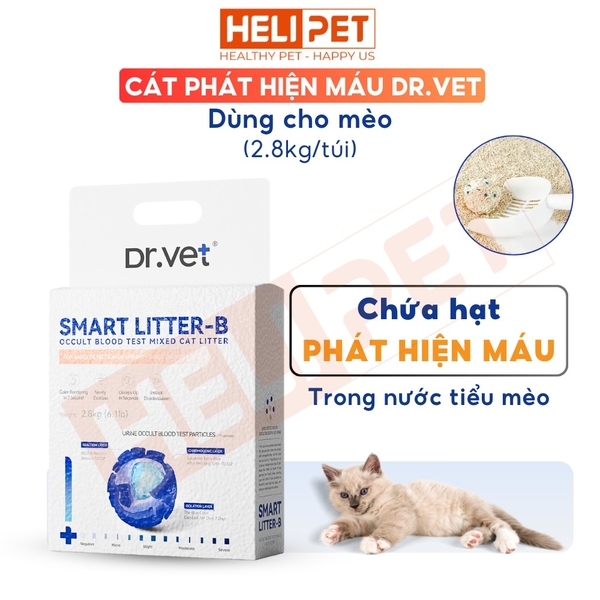 Cát phát hiện máu DR.VET