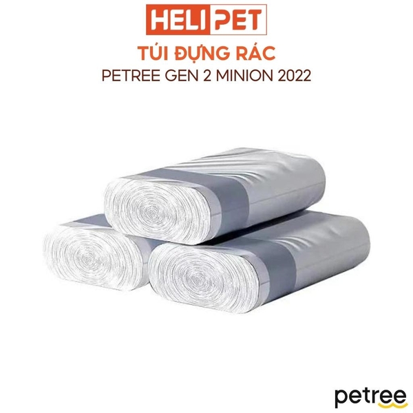 Túi rác Petree dùng cho máy dọn phân mèo Petree x Helipet