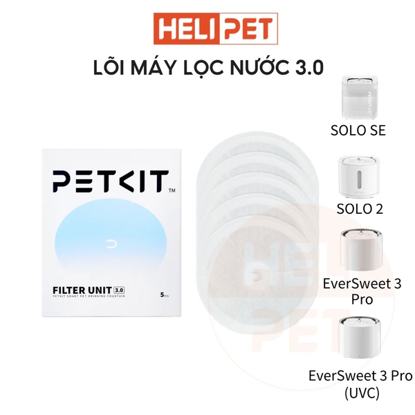 Lõi lọc nước PETKIT dùng cho Eversweet Solo, Solo SE, 2, 3, 6, 7 thế hệ 3.0