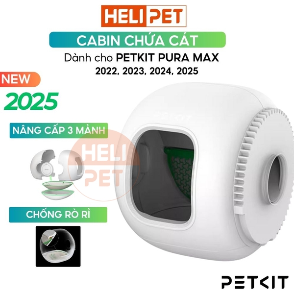 Lồng chứa cát Petkit Pura Max 2025