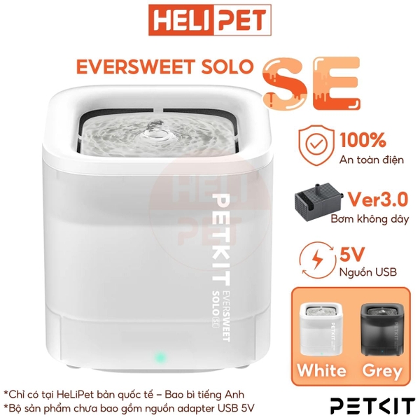 Máy lọc nước PETKIT Solo SE - Bơm không dây