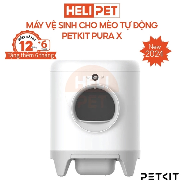 Máy dọn vệ sinh mèo PETKIT Pura X 2024