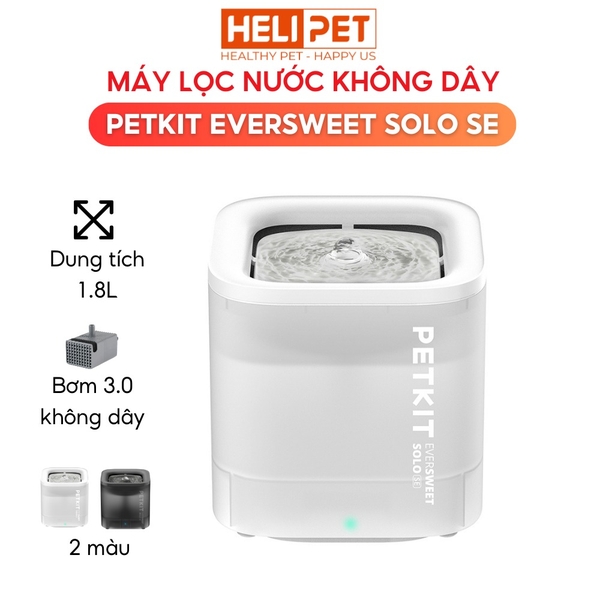 Máy lọc nước PETKIT Solo SE - Bơm không dây