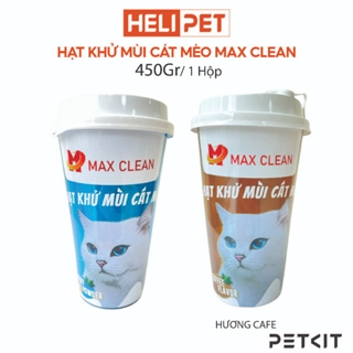 Hạt khử mùi cát vệ sinh cho mèo Max Clean - Loại bỏ vi khuẩn