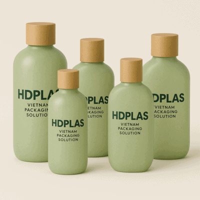 In lụa chai hdpe