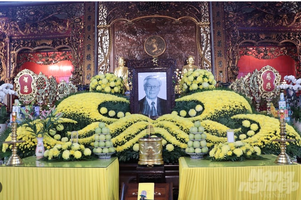 Huyện Đông Anh thông báo về đăng ký viếng Tổng Bí thư Nguyễn Phú Trọng tại quê nhà