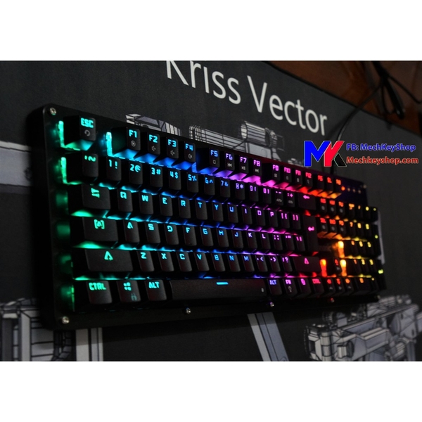Bàn phím cơ Kananic TK1 RGB siêu rẻ, led 16.8 triệu màu, hỗ trợ hotswap
