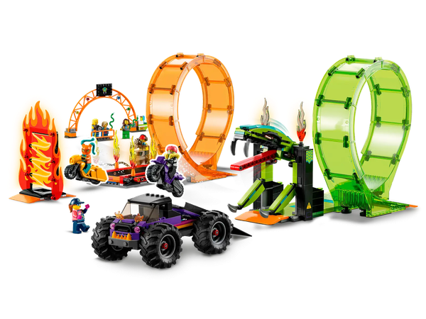 LEGO CITY Double Loop Stunt Arena 60339 JUNJUN