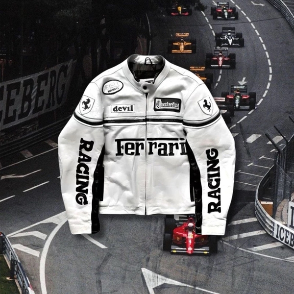 Ferrari White Jacket JUNJUN