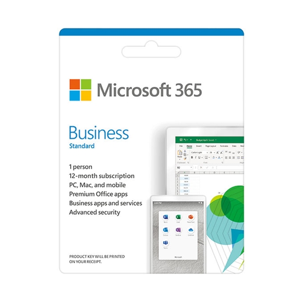 Phần mềm Microsoft 365 Business Standard - Annual - 12 tháng