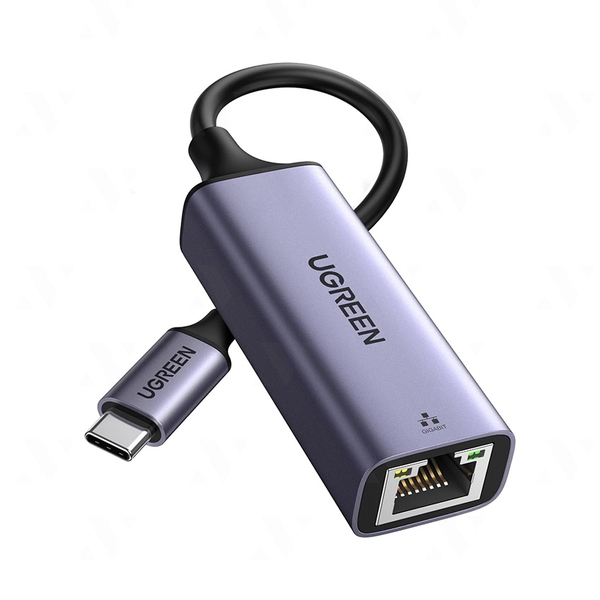 Cáp chuyển Usb Type C ra Lan 10/100/1000Mbps vỏ nhôm (CM199) Ugreen 50737