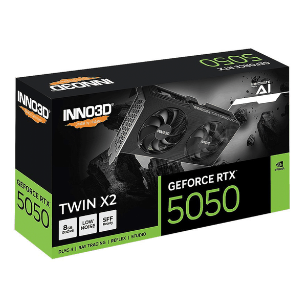 Card màn hình INNO3D GeForce RTX 5050 TWIN X2 (N50502-08D6-174071N)