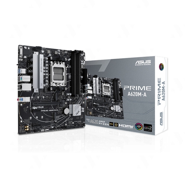 Mainboard ASUS PRIME A620M-A DDR5 (AMD A620, AMD AM5, 4 x DDR5 128GB, Micro-ATX)