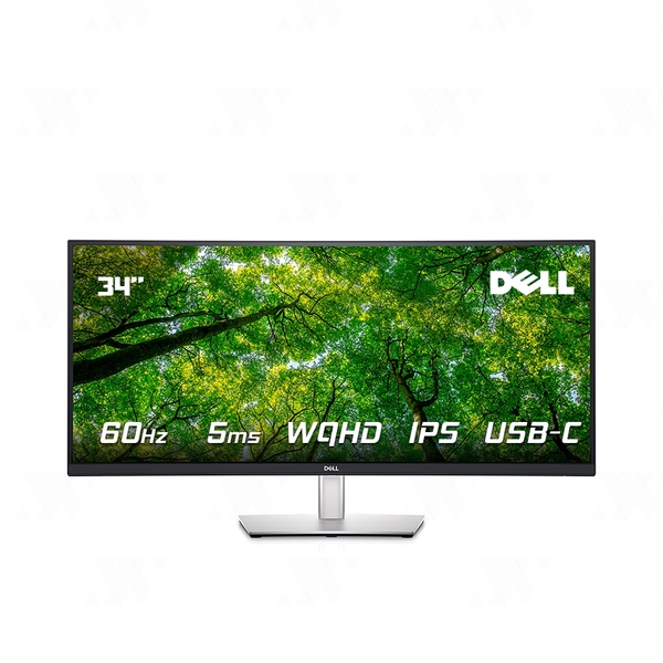 Màn hình Cong DELL P3424WE 34 inch WQHD IPS 60Hz 5ms