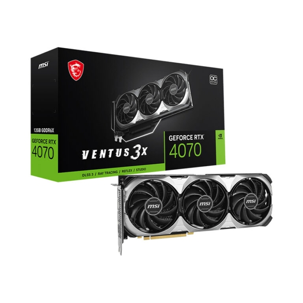 Card màn hình MSI GeForce RTX 4070 VENTUS 3X E 12G OC