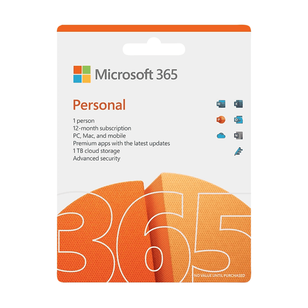 Phần mềm Office Microsoft 365 Personal AllLng Sub PKLic 1YR Online APAC EM C2R NR(1User ~ 5 thiết bị)_ESD