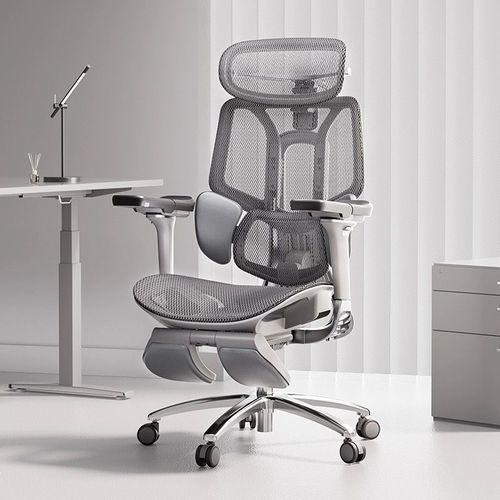 Ghế Công Thái Học Manson E3 Pro Màu Đen + Gác Chân