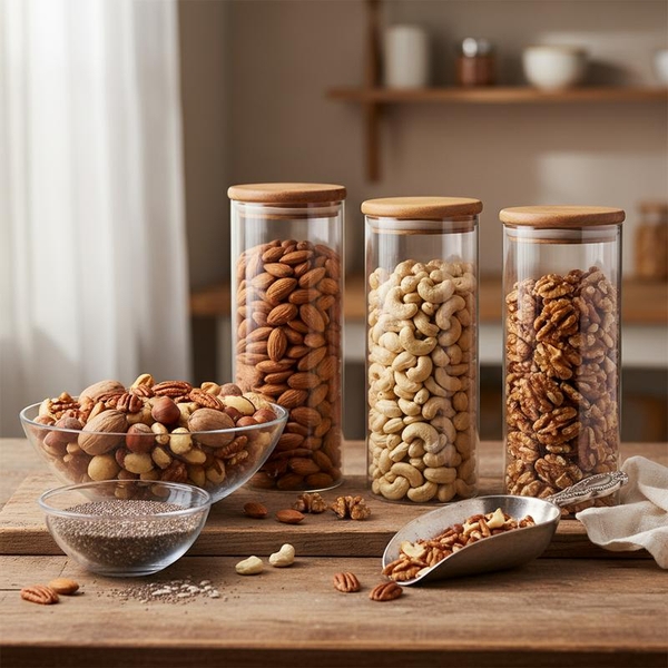 Bảo Quản Hạt Dinh Dưỡng Đúng Cách: Bí Quyết Giữ Vị Giòn Và Dinh Dưỡng