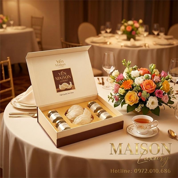 Phân tích sự khác biệt giữa Yến Maison Luxury và yến sào đại trà