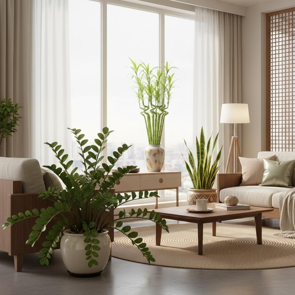 Cây Cảnh Phong Thủy Chiêu Tài Lộc: Kim Tiền, Phát Lộc, Lưỡi Hổ