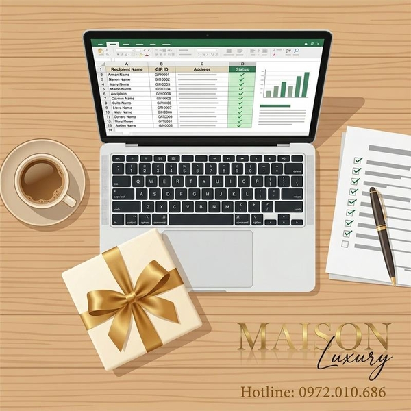 Làm thế nào quản lý danh sách nhận quà hàng nghìn khách không sai sót? Cẩm nang cho người mới bắt đầu