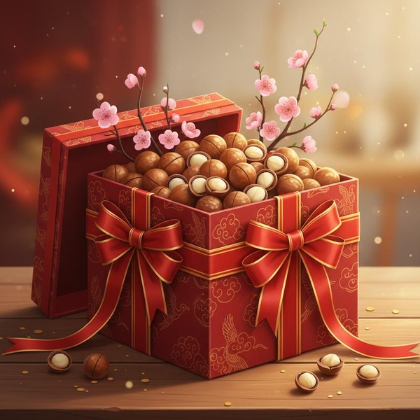 Hộp Quà Tết Hạt Macca: Quà Tặng Sức Khỏe Và Đẳng Cấp