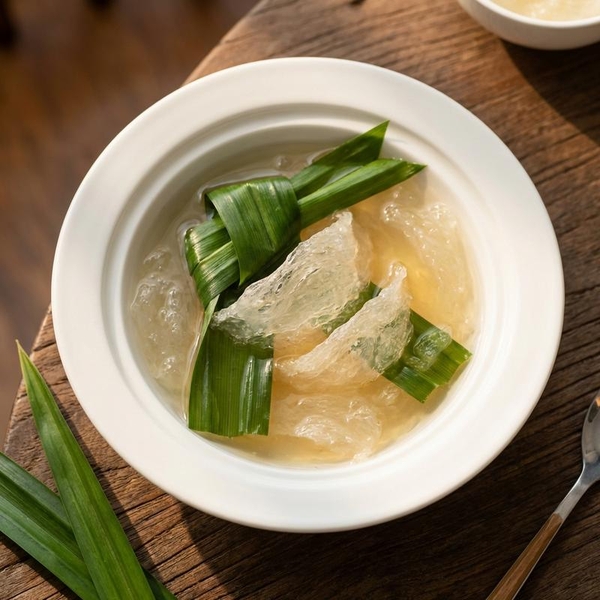 Cách Chưng Yến Lá Dứa Thơm Lừng, Giải Nhiệt Mùa Hè Hiệu Quả