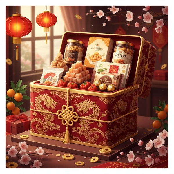 Hộp Quà Tết Sang Trọng: Đẳng Cấp Tặng Sếp & Đối Tác