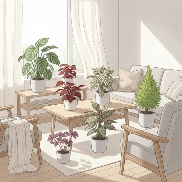 Top 5 Cây Lá Màu Dễ Chăm Sóc Cho Phong Cách Bắc Âu Ngày Tết