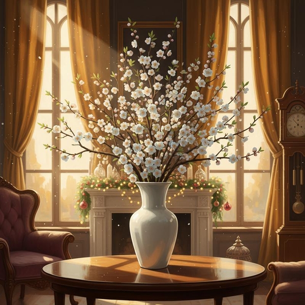 Giá Thanh Mai Hàn Quốc: Đẳng Cấp Trang Trí và Bí Quyết Phân Biệt Cành Thật – Giả