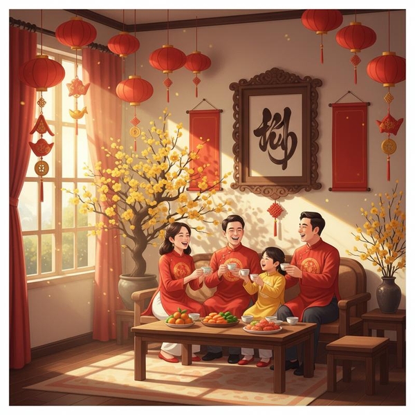 Phong Thủy Tổng Thể Nhà Cửa Đón Tết: Hút Tài Lộc Cả Năm