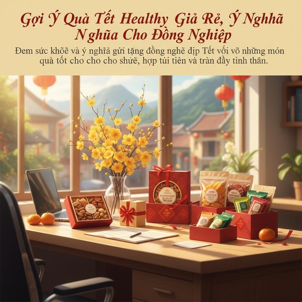 Gợi Ý Quà Tết Healthy Giá Rẻ, Ý Nghĩa Cho Đồng Nghiệp