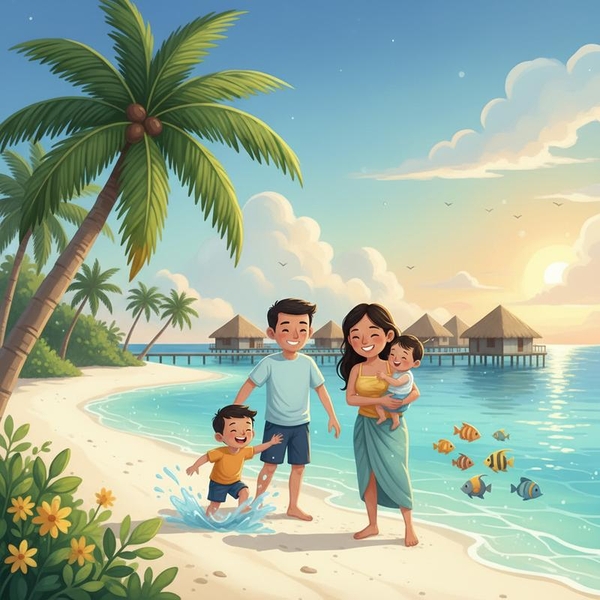 Khám phá các khu nghỉ dưỡng Maldives miễn phí cho trẻ em vào tháng 1 & 2