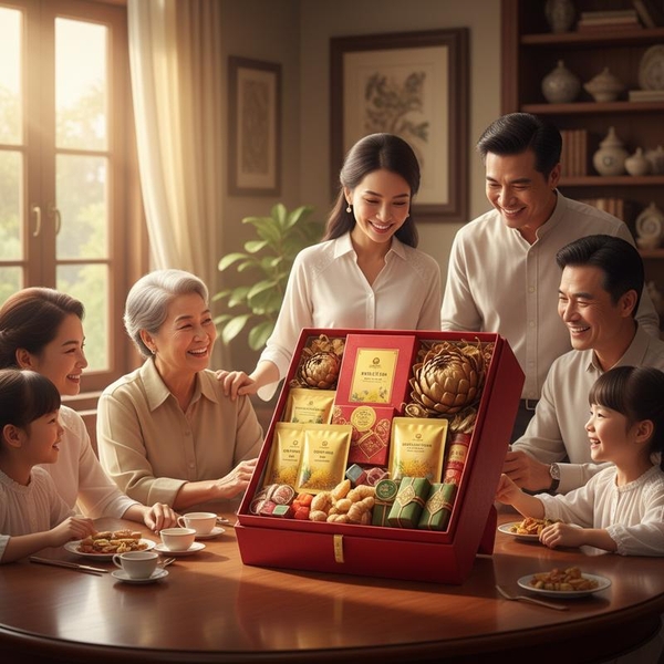 Khám Phá Lợi Ích Trà Hoa Cúc và Trà Atiso Trong Hộp Quà Tết