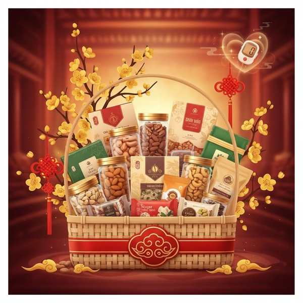 Giỏ Quà Tết Cho Người Tiểu Đường: Sự Tinh Tế Trong Sức Khỏe và Tình Thân