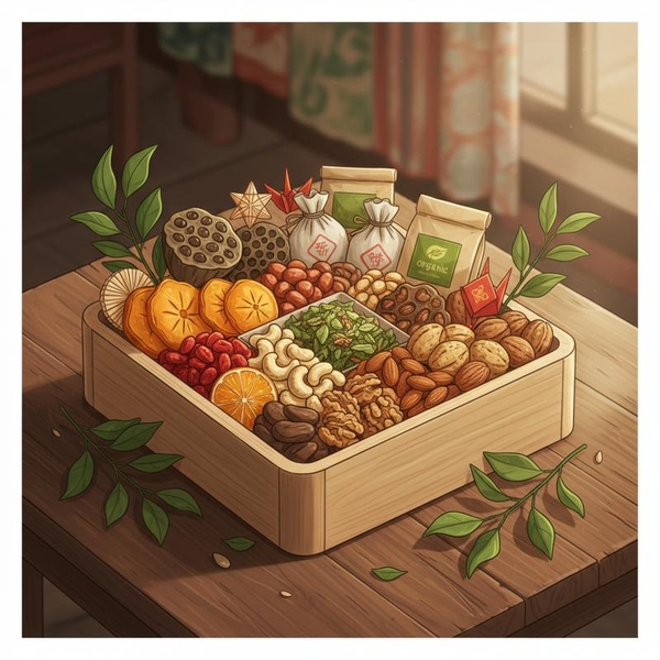 Tự Làm Hộp Quà Tết Hữu Cơ Đơn Giản & Ý Nghĩa