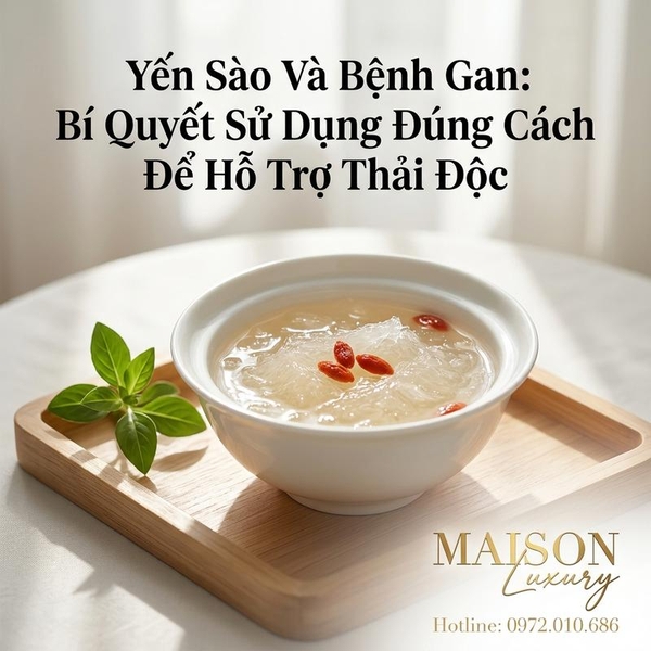 Yến Sào Và Bệnh Gan: Bí Quyết Sử Dụng Đúng Cách Để Hỗ Trợ Thải Độc