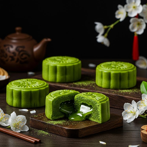 Bánh Trung Thu Lava Trà Xanh: Vị Thanh Mát, Trẻ Trung Cho Mùa Đoàn Viên
